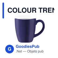 COLOUR TRENT Mug coloré en céramique 290 ml - Miniature 10