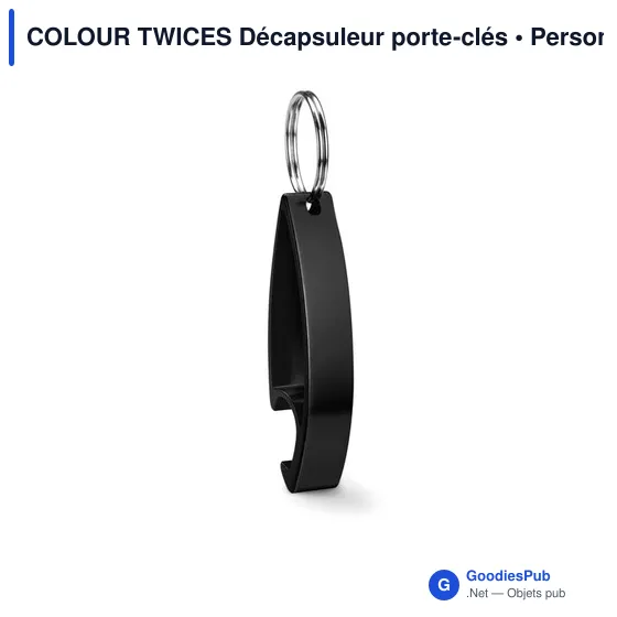 COLOUR TWICES Décapsuleur porte-clés - Image 2