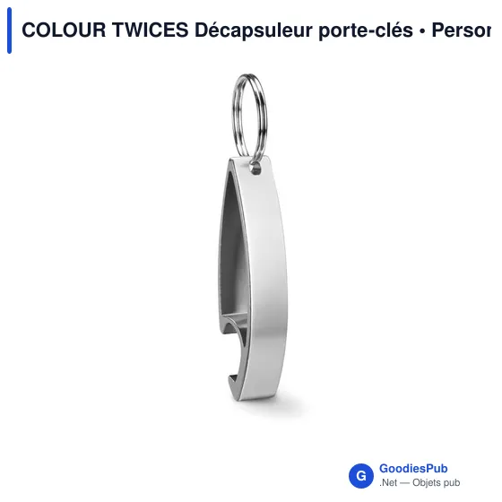 COLOUR TWICES Décapsuleur porte-clés - Image 5