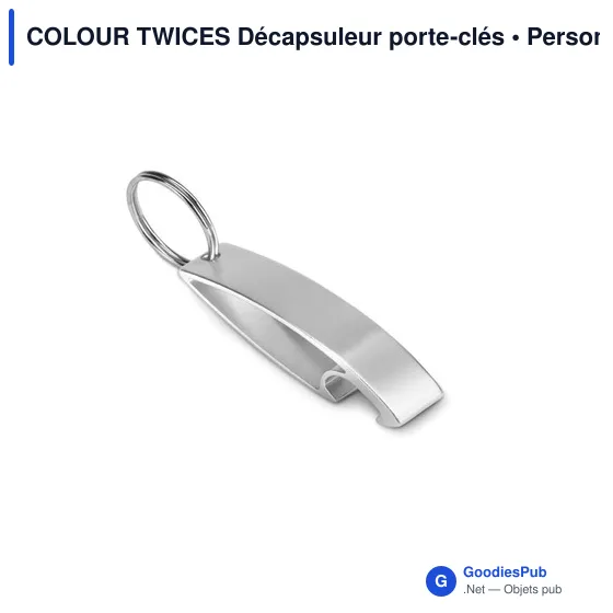 COLOUR TWICES Décapsuleur porte-clés - Image 6