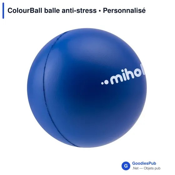 Balle anti-stress personnalisable avec logo - ColourBall - Image 1