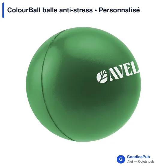 Balle anti-stress personnalisable avec logo - ColourBall - Image 12