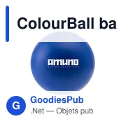 Balle anti-stress personnalisable avec logo - ColourBall - Miniature 3
