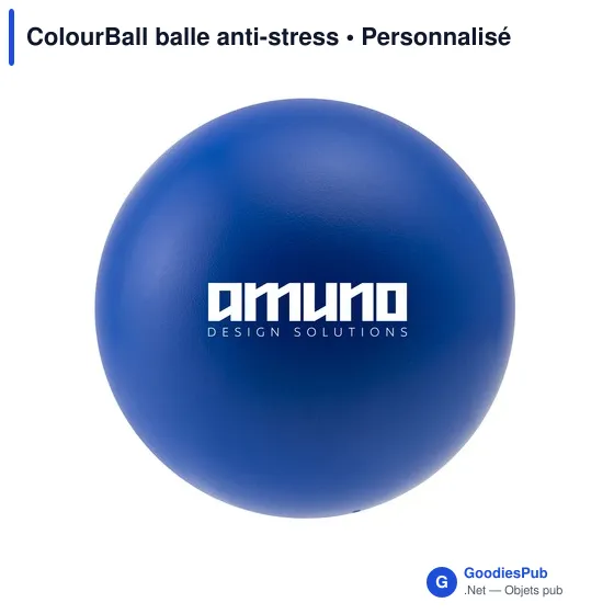 Balle anti-stress personnalisable avec logo - ColourBall - Image 3