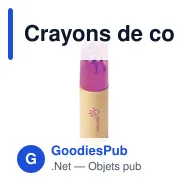 Crayons de couleur personnalisables ColourTube avec logo - Miniature 2