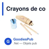 Crayons de couleur personnalisables ColourTube avec logo - Miniature 3