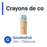 Crayons de couleur personnalisables ColourTube avec logo - Miniature 6