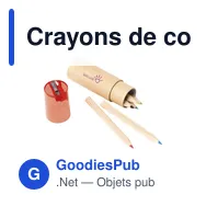 Crayons de couleur personnalisables ColourTube avec logo - Miniature 7