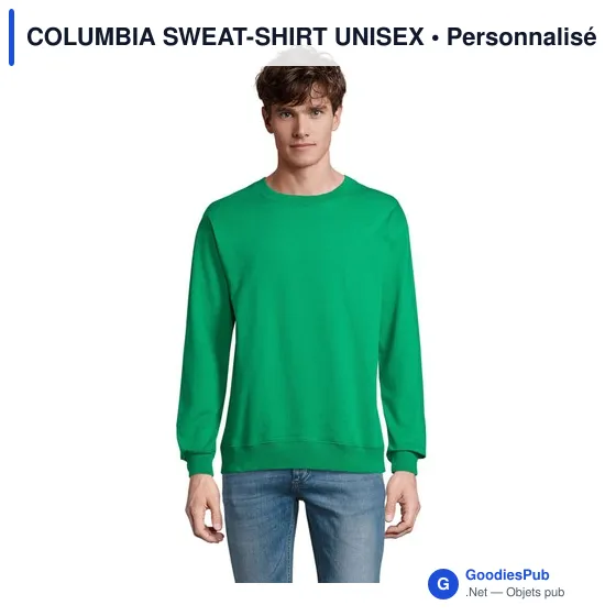 COLUMBIA SWEAT-SHIRT UNISEX - Image 1