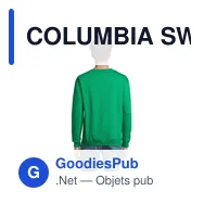 COLUMBIA SWEAT-SHIRT UNISEX - Miniature 2