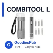 COMBITOOL Lampe et tournevis - Miniature 2