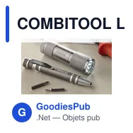 COMBITOOL Lampe et tournevis - Miniature 4