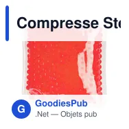 Compresse Stephanie - Miniature 1