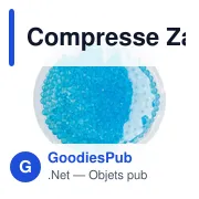Compresse Zane - Miniature 1