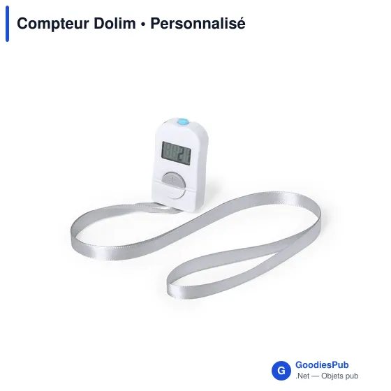 Compteur de golf personnalisable avec logo - Modèle Dolim - Image 1