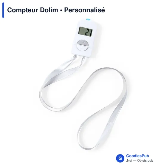 Compteur de golf personnalisable avec logo - Modèle Dolim - Image 2