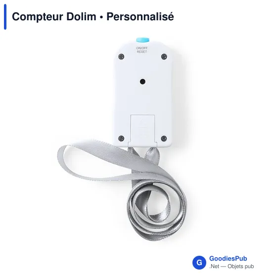 Compteur de golf personnalisable avec logo - Modèle Dolim - Image 3