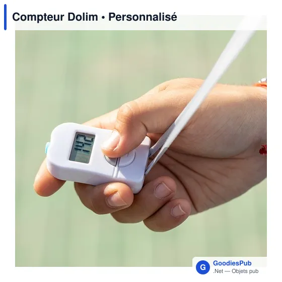 Compteur de golf personnalisable avec logo - Modèle Dolim - Image 5