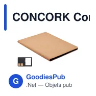 CONCORK Conférencier A4 en liège - Miniature 1