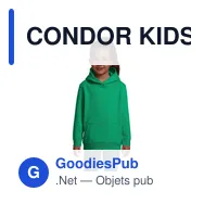 CONDOR KIDS sweat Capuche - Miniature 3