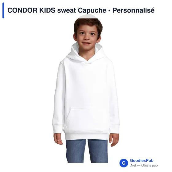 CONDOR KIDS sweat Capuche - Image 7