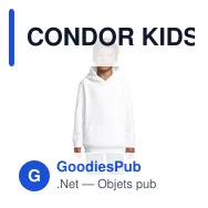 CONDOR KIDS sweat Capuche - Miniature 9