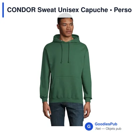 CONDOR Sweat Unisex Capuche