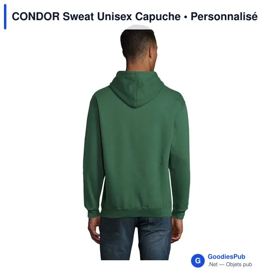 CONDOR Sweat Unisex Capuche - Image 2
