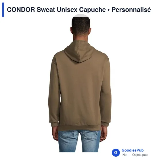 CONDOR Sweat Unisex Capuche - Image 11