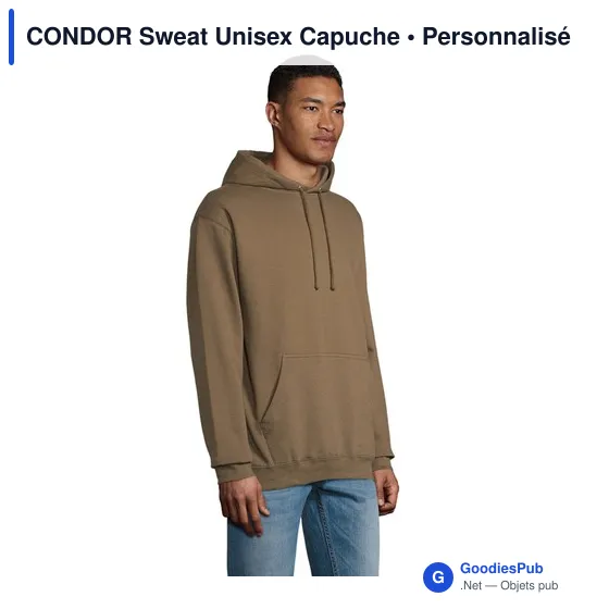 CONDOR Sweat Unisex Capuche - Image 12