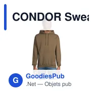 CONDOR Sweat Unisex Capuche - Miniature 7