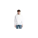 Variante blanc chiné - CONDOR Sweat Unisex Capuche