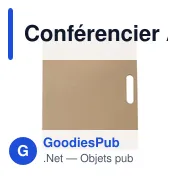 Conférencier A4 en carton Charlie - Miniature 1