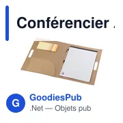 Conférencier A4 en carton Charlie - Miniature 3