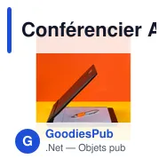 Conférencier A4 personnalisable en cuir reconstitué avec logo - Miniature 3