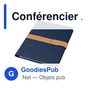Conférencier A4 personnalisable en rPET et PU avec logo - Miniature 2