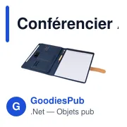 Conférencier A4 personnalisable en rPET et PU avec logo - Miniature 3