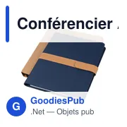 Conférencier A4 personnalisable en rPET et PU avec logo - Miniature 4