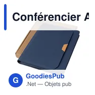 Conférencier A4 personnalisable en rPET avec logo - Jasmin - Miniature 6