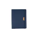 Variante bleu - Conférencier A4 personnalisable en rPET avec logo - Jasmin