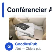 Conférencier A5 personnalisable en PU avec logo - Gia - Miniature 3