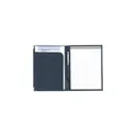 Variante noir - Conférencier A5 personnalisable en PU avec logo - Gia