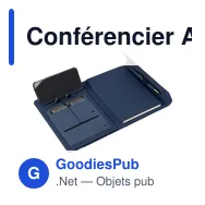 Conférencier A5 personnalisable en rPET avec logo - Tamara - Miniature 12