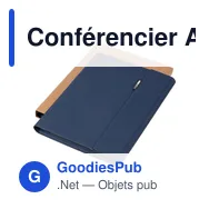 Conférencier A5 personnalisable en rPET avec logo - Tamara - Miniature 8