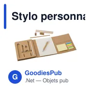 Stylo personnalisable avec logo pour communication B2B - Miniature 3