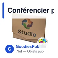 Conférencier personnalisable A4 en carton avec logo - Isabelle - Miniature 8