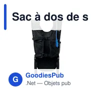Sac à dos de sport personnalisable CONFI avec logo - Miniature 4