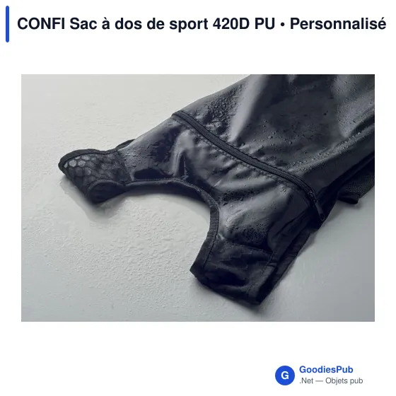 Sac à dos de sport personnalisable CONFI avec logo - Image 7