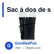 Sac à dos de sport personnalisable CONFI avec logo - Miniature 8
