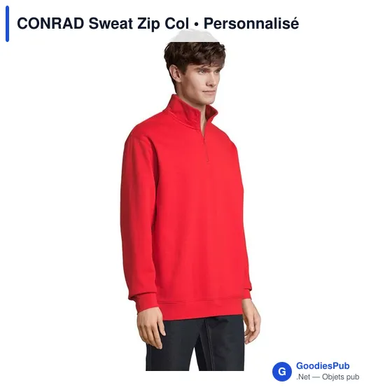 CONRAD Sweat Zip Col - Image 3